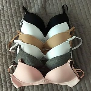 6 Vassarette bras. Size 36 A. NWOT. No wires.